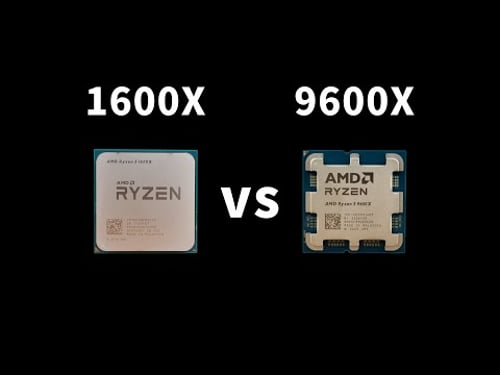 1600X vs 9600X:AMD花了8年时间进步了多少?