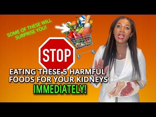 Stop Sabotaging Your Kidney Health! 5 Harmful Foods For Kidneys: The TRUTH Revealed!