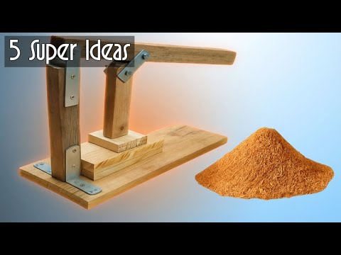 5 Brilliant ideas from sawdust! Shocking inventions from DIY TopTricks