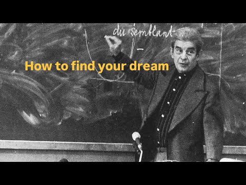 Lacan/Žižek on how to find your dream: a step-by-step by step guide