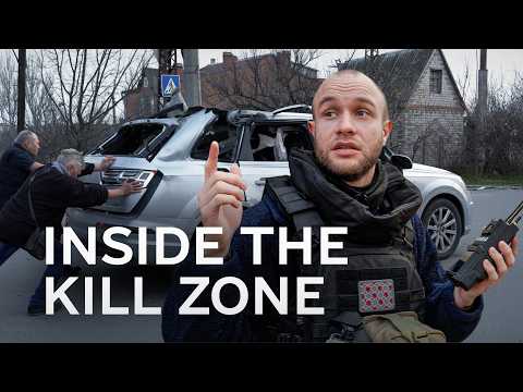 Between life and death under Russian drones in Kherson