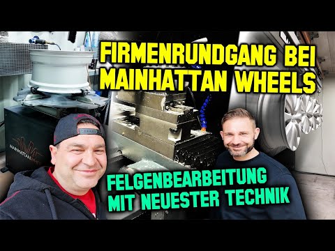 Mainhattan Wheels Firmenrundgang - Felgenbearbeitung, Entlackung & Pulvern - die neueste Technik!
