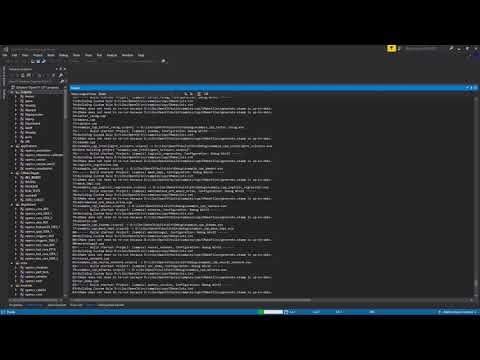 Fake Visual Studio 2017 build process - Show your computer busy while you have a morning coffee