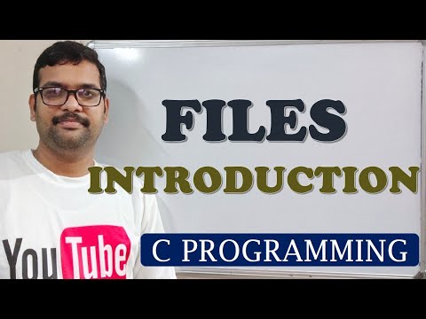 71 - INTRODUCTION TO FILES - C PROGRAMMING
