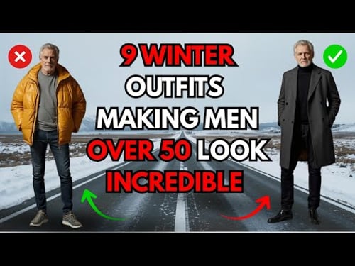 9 Winter Outfits Making Men Over 50 Look Incredible (Do THIS)