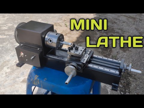 LIHAT !!! BAGAIMANA CARA SAYA MEMBUAT MESIN BUBUT MINI AWAL HINGGA AKHIR