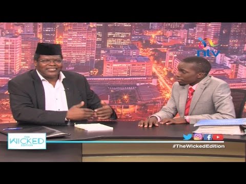 Miguna Miguna's light moments on The Wicked Edition