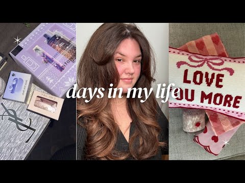 NEW YEAR VLOG ✨ goals, target/homegoods hauls, cleaning and organizing, valentines decor, sahm life,