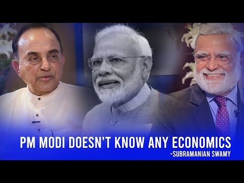 PM Modi doesn't know any economics: Subramanian Swamy | ThinkEdu2020