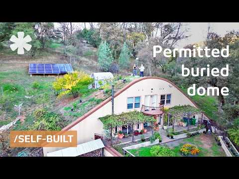 Was told 'You can’t build underground.’ Got dream buried dome fully permitted