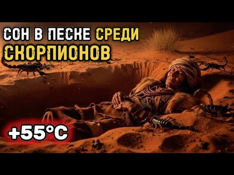 Как БЕДУИНЫ спали в КИПЯЩЕМ ПЕСКЕ после +55°C, чтобы СКРЫТЬСЯ от СКОРПИОНОВ