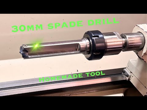 Homemade 30mm Spade Drill
