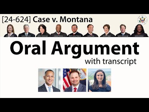 Oral Argument on entering without a warrant if there may be an emergency: Case v. Montana
