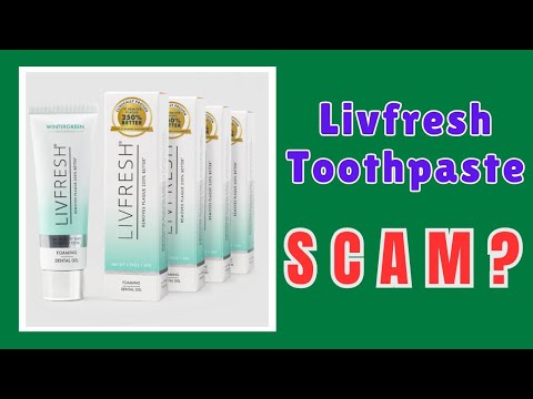 Livfresh Toothpaste Reviews - Is Legit or a Scam?