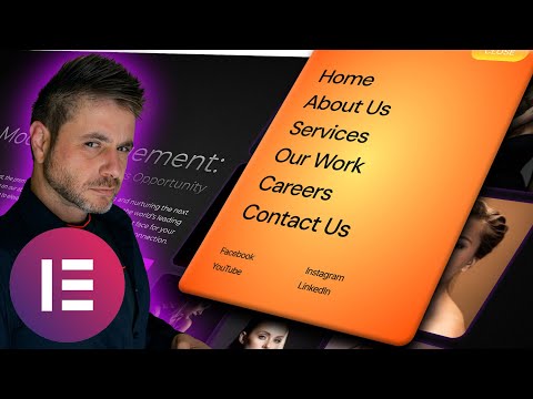 Incredible Animated Side Menu in Elementor – Advanced WordPress Navigation Tutorial!