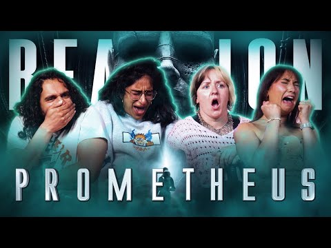 MORE ALIENS!!! | Prometheus - Group Reaction