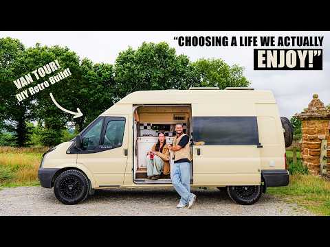 Trapped in the 9-to-5... Until They Built This Van - Retro Inspired Conversion!