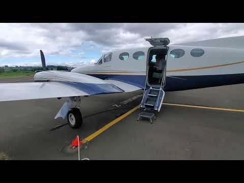 Cessna 414A IFR Seattle to Portland With ATC Audio