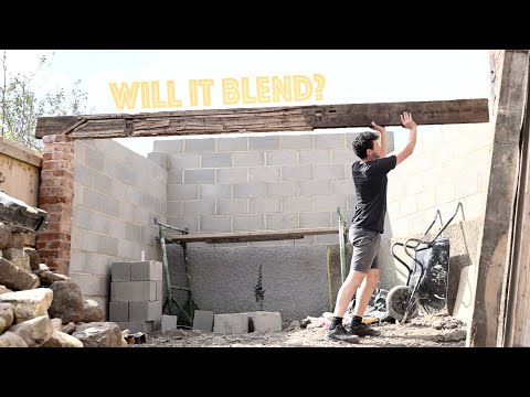 Modern Shed Build meets Old Abandoned Coach House