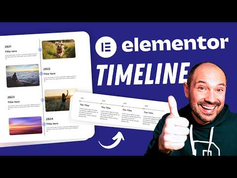 Elementor Timeline Tutorial 2025 β Vertical & Horizontal Design β Free Layouts Included π₯ No Plugin