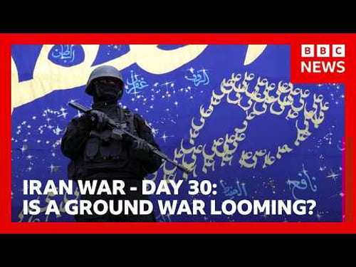 Iran threatens to ‘rain fire’ on American forces | BBC News