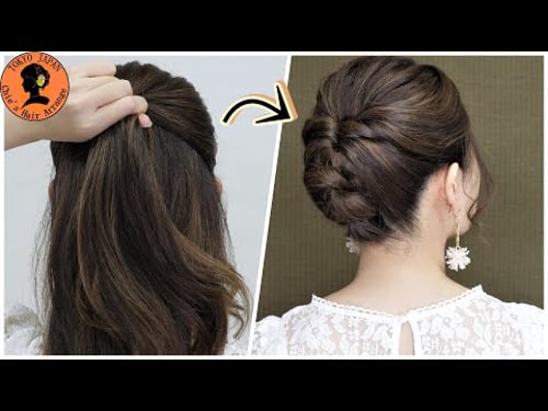 【updo hairstyles】Easy bun hairstyle // hair tutorial // chinon // hair stylist