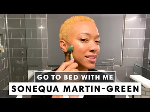 Sonequa Martin-Green’s Nighttime Skincare Routine | Go To Bed With Me | Harper’s BAZAAR