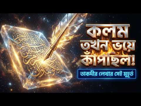 কলম তখন ভয়ে কাঁপছিল! তাকদীর লেখার সেই লোমহর্ষক মুহূর্ত