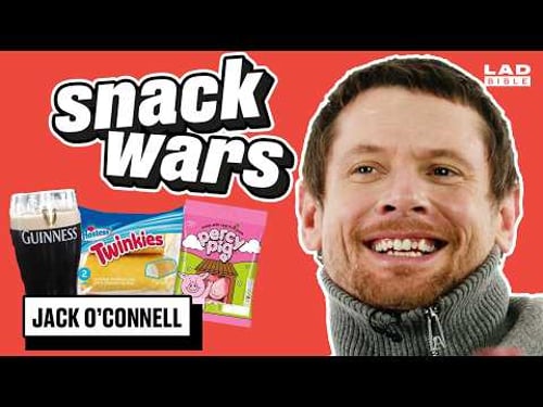 Jack O'Connell Tries American Snacks For The First Time | Snack Wars