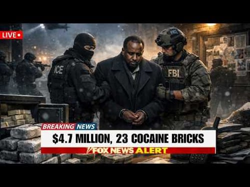 ICE & FBI RAID Minneapolis — $4.7 Million, 23 Cocaine Bricks & Somali Senator EXPOSED