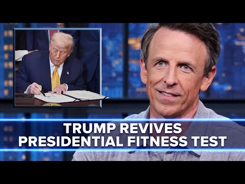 Trump Revives the Presidential Fitness Test with Executive Order