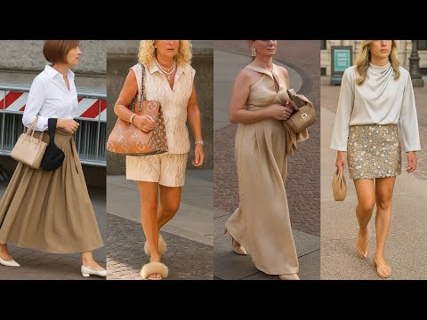 MILAN SUMMER-FALL FASHION 🇮🇹 SEPTEMBER STREET STYLE | ELEGANT OUTFITS TREND | ITALIAN OLD MONEY LOOK