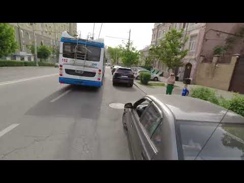 Ростов-на-Дону. Большая Садовая улица. От Кировского проспекта до Пригородного желез. дорож. вокзала