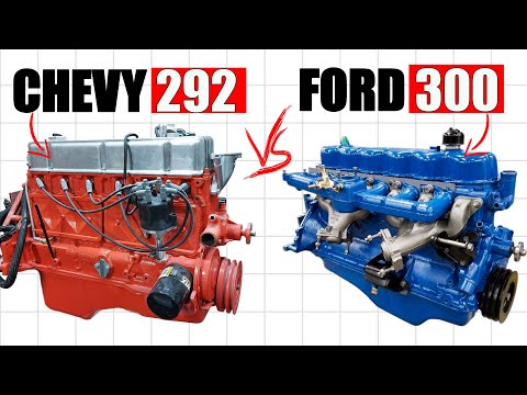Chevy 292 vs Ford 300 – Who Is the True King of America’s Indestructible Engines?
