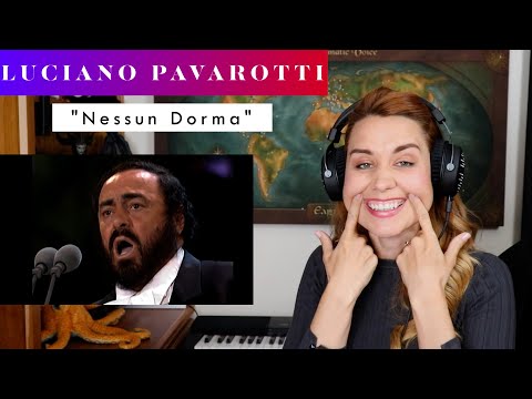 Luciano Pavarotti "Nessun Dorma" REACTION & ANALYSIS by Vocal Coach/Opera Singer