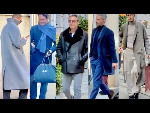 NOVEMBER DECEMBER 2025 🇮🇹 MILAN REAL MEN’S STREET FASHION & MEN’S WINTER CLOTHING #gqkorea