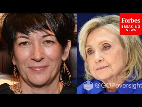 Hillary Clinton Asked Straight-Up: How Did Ghislaine Maxwell End Up At Your Daughter's Wedding?