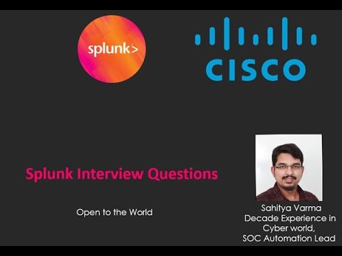 Splunk Interview Questions by Sahitya Varma