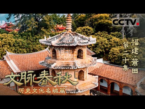 《文脉春秋》20 福建·莆田:妈祖故里 莆田人逆天改命 从苦咸之地到宝藏之城的发展历程——历史文化名城篇【CCTV纪录】