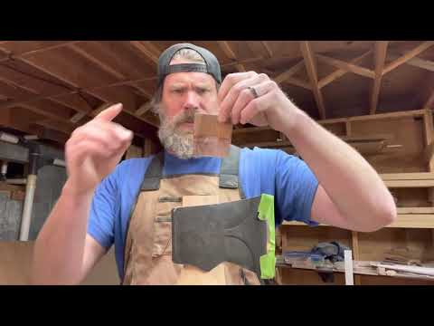 Driving a wedge in an axe