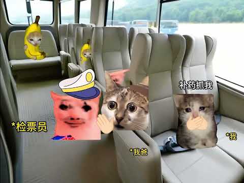 猫meme的日常-当你上车没买票被逮到了!!!#猫meme #猫meme小剧场 #猫meme剧场 #内容过于真实 #搞笑