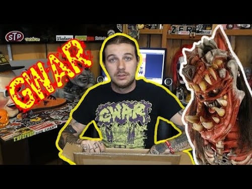 GOT A PACKAGE FROM JIZMAK OF GWAR!