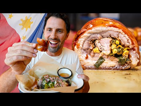 ONLY Eating FILIPINO FOOD for 24 Hours in Los Angeles 🇵🇭