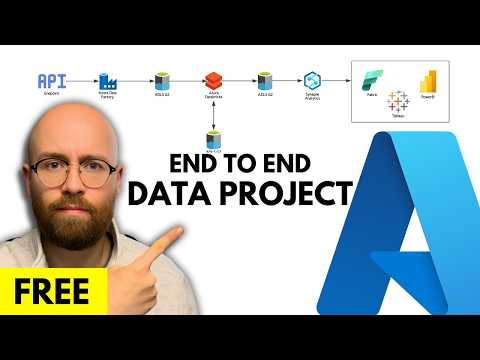 Azure End-To-End Data Engineering Project for Beginners (FREE Account) | API Tutorial