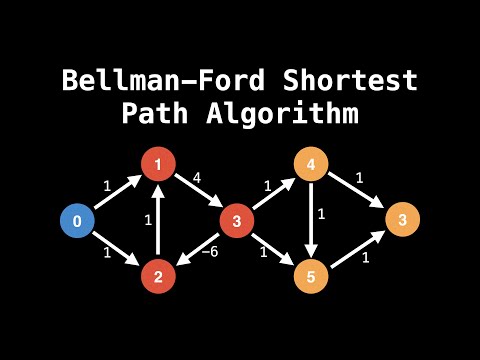 Bellman Ford Algorithm | Shortest path & Negative cycles | Graph Theory