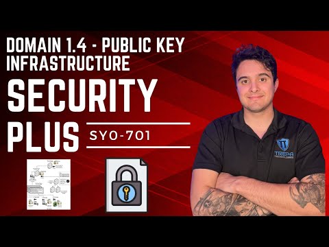 SECURITY PLUS COURSE 2024: Learn IT! 💻 Domain 1.4 Public Key Infrastructure - SY0-701 FULL COURSE
