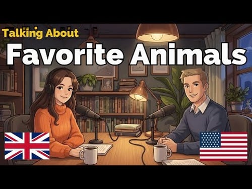 How to Talk About favourite animals in English | English Conversation Practice