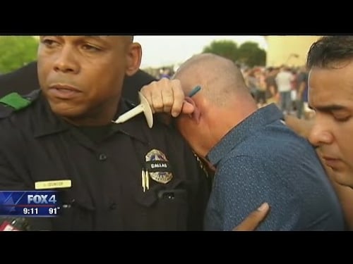 Dallas police officers recall seeing fellow officer fatally shot