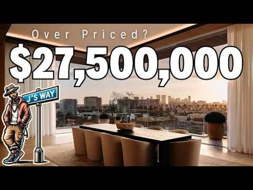 Inside the $27.5 Million Condo of the Future | Matt Damon Lives Here (8899 Beverly)