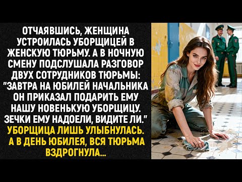 Отчаявшись, женщина устроилась уборщицей в женскую тюрьму. А в ночную смену подслушала разговор...